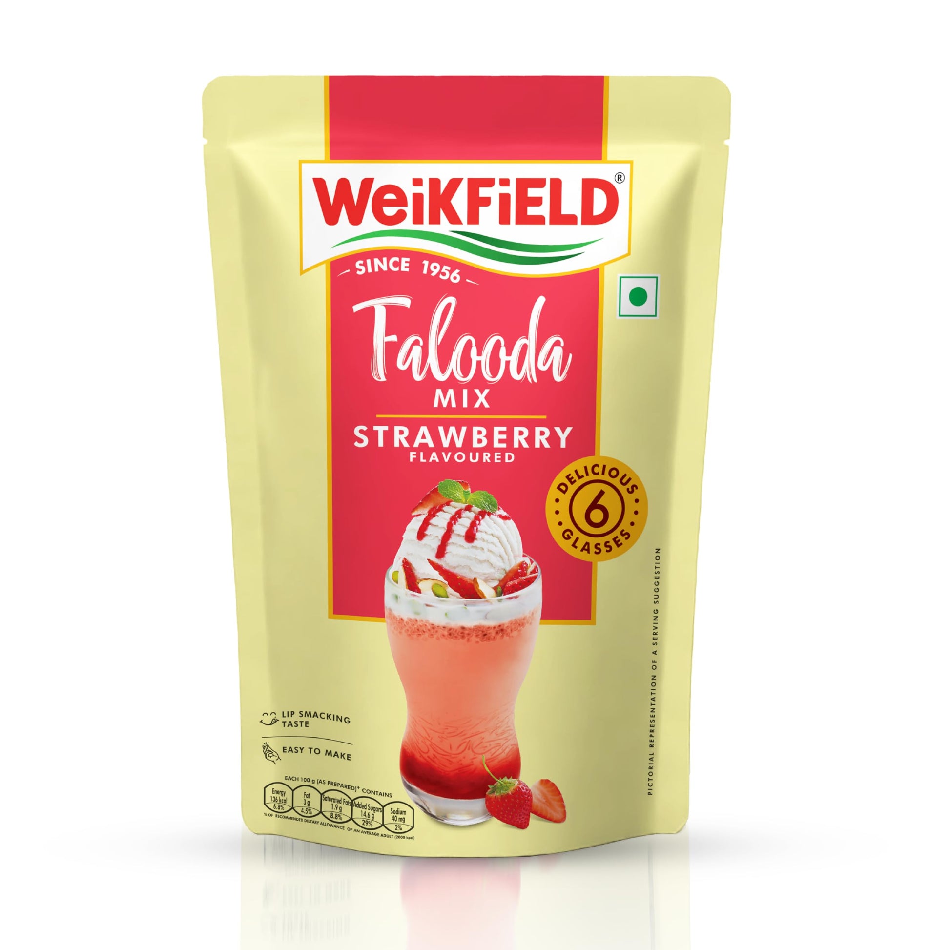 Weikfield Falooda Strawberry